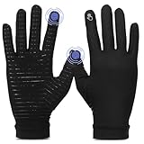 YINLAI Leichte atmungsaktive Handschuhe, Touchscreen-Reithandschuhe für Herren und Damen, dünn, S, Fahrradhandschuhe für Outdoor-Sport, Reiten, Laufen, Skifahren, Klettern, Schwarz