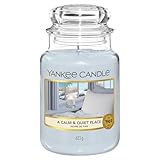 Yankee Candle Scented Candle | A Calm & Quiet Place Large Jar | Long Burning Candles: up to 150 Hours | Perfect Mothers Day and Easter Gifts for Women