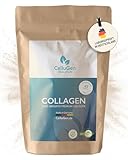 CelluGen Collagen Peptides als Pulver | Bioaktives Kollagen Hydrolysat | Geschmacksneutral | 100% von grassgefütterten Rindern | Patentiertes Solugel® aus Deutschland - optimale Löslichkeit