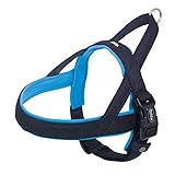 Nobby Norwegergeschirr Mesh Preno, hellblau, L: 50-64 cm + 42 cm, B: 25/35 mm, 1 Stück