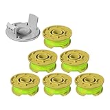 Qsvbeeqj Pack Fadenschneider Ersetzt Auto Feed Twist Spool Line AC80RL3 18V 24V 40V Akku Trimmer