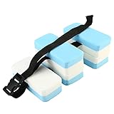 LUCKDANO Eva-Schwimmtrainingsgürtel für – Schwimmsicherheits-Schwimmgürtel für Anfänger und Fortgeschrittene – Verstellbar, Leicht, Ungiftig – Ideal für Unter 91,4 cm