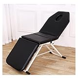 NOALED Klappbarer Massagetisch, Massageliege, Klappbett, Bett, Spa, Tattoo-Couch, Schönheitssalon, 4-teiliger Massagetisch