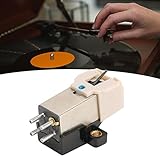 MM Tonabnehmer Plattenspieler Nadel, Magnet Stereotonabnehmer Ersatz mit Elliptischer Stylus Plattenspielerkassette Ersatznadel Audio Spieler Ersatzteil für Meiste Phonograph