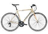 Corelli Unisex-Adult Bicycle Fahrrad 28'-FIT Bike, Aluminium Rahmen, Starrgabel, braun, One Size