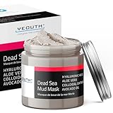 Totes Meer Schlamm Maske mit Hyaluronsäure, Aloe Vera & Avocadoöl, Hautpflege Masken Gesicht für Mitesser, dunkle Flecken & Falten, Akne Gesichtsmaske, Schlammmaske Clay Mask von YEOUTH 240ml