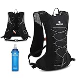 BBAIYULE® Trinkrucksack mit Trinkblase 2L BPA Frei | Laufrucksack Ultraleicht | fahrradrucksack Skifahren Laufen Wandern Radfahren| Rucksack mit Trinksystem | Laufen, Trailrunning Damen Herren