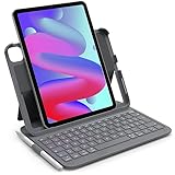 Inateck iPad 10 Generation Hülle mit Tastatur,Ultraleichte Tastatur Hülle für iPad Air 6 11 Zoll 2024,iPad 10 Gen 2022,iPad Air 5/4 (2022/2020)10.9 '',iPad Pro 11 4/3/2/1,QWERTZ,mit Stifthalter,BK2007