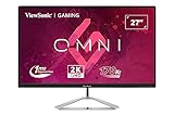 ViewSonic VX2780-2K 27' Frameless QHD IPS Flat 1ms MPRT 170Hz Gaming Monitor 2 HDMI, DisplayPort, Freesync Premium, HDR10