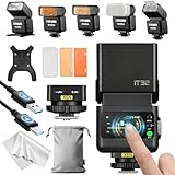 Godox iT32 TTL Mini Kamera Blitz mit X5-N Funktrigger für Nikon, 2.4G HSS 1/8000s TTL Drahtloses Blitzgerät, Kompatibel mit Nikon Z5II Z6III Z8 Z50II Z30 D850 Z5 Z50 ZFC Z6II Z9 Z7 D5600 D750