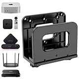 sciuU Universelle Verstellbare Wandhalterung für WLAN Router, TV Box & Mini PC - VESA Halterung für Media Player, Modems, Mac mini - Platzsparendes Regal für Geräte bis 6,5 cm Dicke