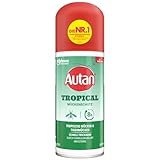 Autan Tropical Mückenschutz, Dry Spray, Travel Essentials, 1er Pack, (1 x 100ml)