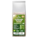 biozentrale Bio Flohsamenschalen 500 g | Vorteilspack | hoher Ballaststoffgehalt | Von Natur aus vegan | Alternative zu Leinsamen und Chiasamen | Superfood