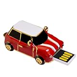 USB Drive, Flash Memory - 4 GB Sicher Classic Design Auto Design Retro Mobile Carrier Kompatibel mit Tablet-Eigenschaften für TV-Computer Lebendige Details und elegante Konturen