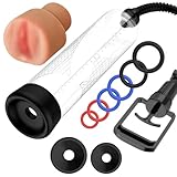 Penispumpen Männer Sexspielzeug für Männer Penis Pumpe Sexspielzeug für Männer Penisring - Penispumpe Manuelles Vakuum Penispumpen Pennisverlängung Erotik Toyset Sex Spielzeug für die Männer Extrem