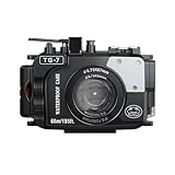 Seafrog OM System TG-7 Wasserdichtes Gehäuse, Unterwassertauchen, 60 m, funktioniert für OM System TG-7 Kameras (Gehäuse + roter Filter) (TG7-BB)