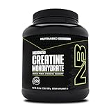 NutraBio Creatine Monohydrate - 1000 Grams 200 servings