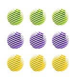 9 Stück Waschball für Waschmaschine, Wiederverwendbare Dryer Balls, Waschbälle, Waschkugel, Trocknerbälle für Wäschetrockner Wäschebälle Gummi -Waschkugeln Reduzieren Falten und Klammer