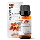 Ätherisches Wintergrünöl - 100% reines, natürliches, therapeutisches Wintergrünöl - für Diffusor und Luftbefeuchter - Haut- und Nagelpflegeöl - entspannendes und beruhigendes Öl (10 ml)
