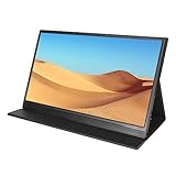 HEEPDD Laptop-Monitor, Anschluss, FHD-Monitor für 15,6-Zoll-Plug-and-Play-Telefon (EU-Stecker)