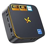 Huidun [3 Jahre Garantie] H30 2025 Büro Mini PC Win 11 Pro Intel Twin Lake N150 (Übertrifft N95/N97, bis zu 3,60 GHz), 16GB RAM 512GB SSD Mini Desktop Computer, 2*HDMI 4K, Gigabit LAN/Dual Bande WiFi