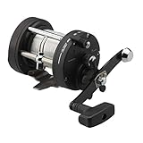 DAM Quick 2 SD 30LHLW, preisgünstige Linkshand-Multirolle, bespult mit über 445m 0,450mm Mono, Bremskraft 6kg, 3,8:1, 513g