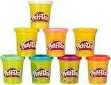 Play-Doh Rainbow Pack 8 x 56g Dosen, Bastel-Set mit...