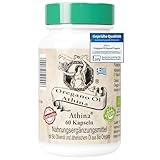 Athina® Oregano Öl Vegan Bio 1 x 60 Kapseln I 100 mg Athina® Wildes Berg Oregano Öl I Origanum vulgare hirtum aus Griechenland I 80% Carvacrol I Reine & natürliche Zutaten I Führender Hersteller