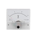 Tbest Voltmeter 12V Analog,Analog...