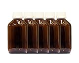 NaturGut 5 x 250ml Braunglasflasche mit PP28st Verschluss