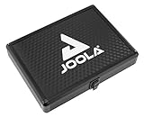 JOOLA Unisex – Erwachsene Tischtennis-Hülle Alukoffer Schlägerkoffer, Black, one Size