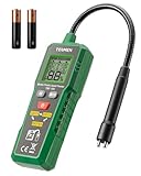 TESMEN TBF-300 Bremsflüssigkeitstester, 8,5' korrosionsbeständige Schwanenhals-Sonde, für DOT3/DOT4/DOT5.1, mit Licht, Datenhaltung & Hintergrundbeleuchtungsalarm – Grün