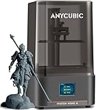 ANYCUBIC Photon Mono 4 10K Resin 3D Drucker, mit 7-Zoll-Monochrom-LCD-Bildschirm, Druckgeschwindigkeit 70 mm/h(High Speed Resin), LighTurbo Matrixlichtquelle, Druckgröße 153,4x87x165mm