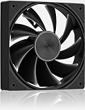 upHere gaming U3K1 PC Lüfter, 4-Pin PWM 120mm Lüfter, Hohe Leistung Kühlung 1650 RPM Hydraulic Bearing PC Fans, 25dB(A) Leiser Lüfter für PC Case CPU Kühlung - Schwarz