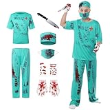 SERTAS Herrenkostüm Zombie Arzt Doktor Kostüm (S)
