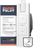 HOMEPILOT RolloTron pure DECT Gurtwickler - elektrischer Rollladenantrieb mit Funk | für AVM FRITZ!Box mit DECT-Basis verwendbar | für 23 mm Gurtbandbreite (max. 45 kg, 6 m²)