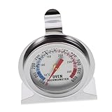 ZUNOXAZ Ofenthermometer Präzises Küchen Thermometer mit Einfacher Installation Leicht zu Reinigen und Zuverlässiger Temperaturmessung für Backofen und Grill