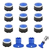 JRYXDS 10 Stück Perlatoren Für Wasserhähne Mit 2 Mischdüsenschlüssel, Wasserhahn Sieb M18.5 Strahlregler Wasserhahn Luftsprudler Für Filtern Und Enthärten Von Wasser In Der Küche