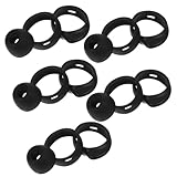 Lurrose 16 Stück Teiliges Kopfhörer Schutzhüllen Ohrstöpsel aus Langlebigem Material Kompatibel mit Samsung Ohrstöpseln in Schwarz Praktische Headset Accessoires für Sicheren Halt und