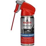 NIGRIN Talkum Spray 100 ml Sprühdose mit Funktionssprühkopf, Pflege für Gummiteile am Auto, pflegt und schützt nachhaltig