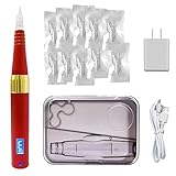 Professioneller drahtloser Tattoo-Permanent-Make-up-Stift, drehbar, digital, für Augenbrauen, Eyeliner, Lippen UKZ-A743