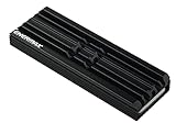 Enermax M.2 2280 SSD Aluminium Kühlkörper für PS5/PC; doppelseitig inkl. Wärmeleitpads; ESC001-B, schwarz