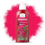 LERAVA® Rosendünger flüssig - 700ml mit Dosierkappe – Rosendünger frühjahr für eine reiche und langanhaltende Blüte - mit chelatierten spurenelemente - Flüssigdünger “Made in Italy”