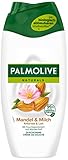 Palmolive Duschgel Naturals Mandel & Milch 6x250ml - Cremedusche mit Feuchtigkeitsmilch und Mandelduft