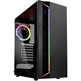 KOLINK Inspire K7 ARGB Midi-Tower PC-Gehäuse, Addressierbare RGB-Beleuchtung, Tempered Glass, schwarz