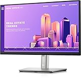 Dell P2222H 21.5 Zoll Full HD (1920x1080) Monitor, 60Hz, IPS, 5ms, 99% sRGB, DisplayPort, HDMI, VGA, 5x USB, 3 Jahre Garantie, Schwarz