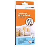 culiclean 6X Mottenfalle Lebensmittel, Lebensmittelmotten anzeigen, Lebensmittelmottenfalle, Küchenmottenfalle Klebefallen statt Schlupfwespen, Motten Küche Küchenmotten Mottenmittel