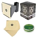 OpTacs Set Kugelfang 14 x 14 cm inkl. 50 Zielscheiben & 500 STK. RWS Diabolos Kal. 4,5 mm