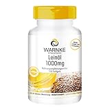 Leinöl Kapseln - 100 Softgels - Pflanzliches Omega 3-6-9 -...