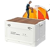 Faltbare Aufbewahrungsbox für Aufbewahrung, Organizer für allerlei Zwecke | Outdoor Utensilienbox, Garagenkiste, Campingutensilienaufbewahrung, stapelbarer Aufbewahrungsbehälter
